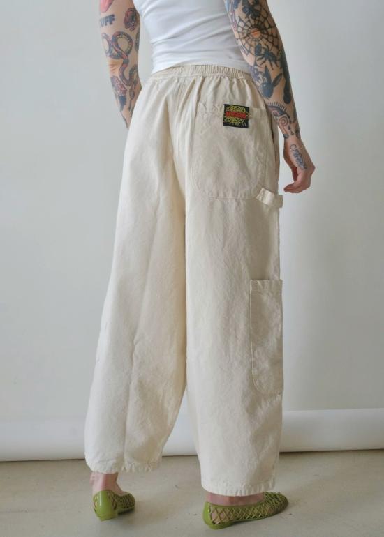  밀스 크롭 팬츠 식사 셰프 팬츠 - MEALS