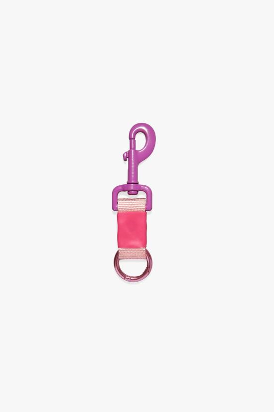 더 셀렉트 키링 셀렉트 미니멀 키체인 핑크