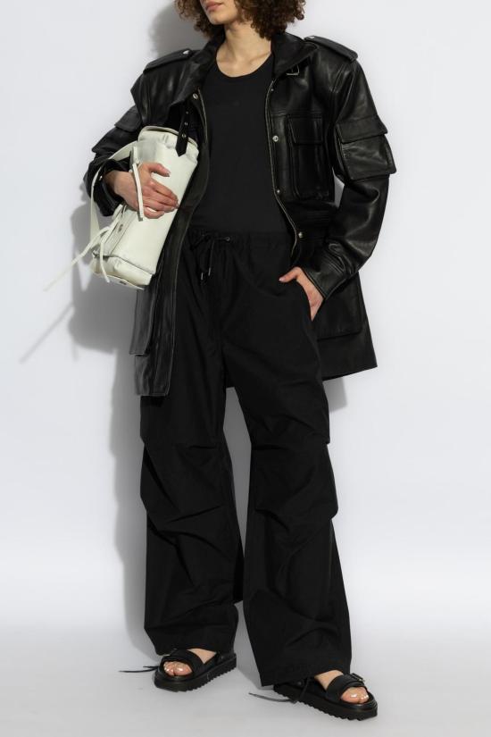  아크네 스튜디오 민소매 티셔츠 로고 블랙 - ACNE STUDIOS