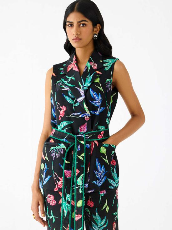  이키비 수트 자켓 블랙 보타니카 블레이저 세트 블랙 - IKKIVI