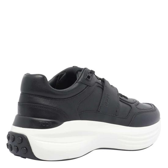  토즈 스니커즈 가죽 및 기능성 패브릭  블랙 - TODS