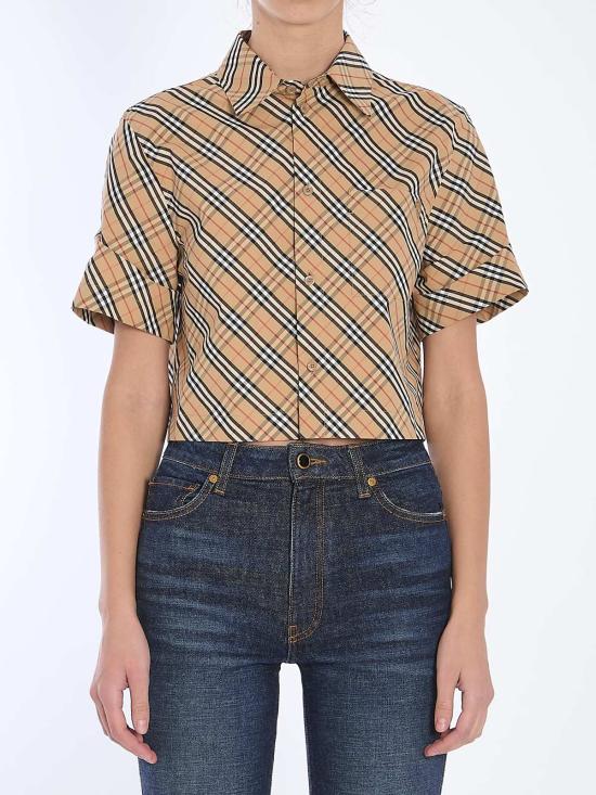  버버리 셔츠 셔츠 베이지