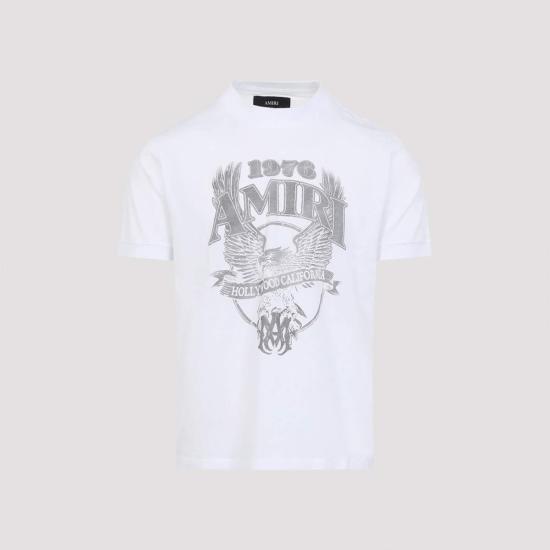  아미리 반팔 티셔츠 이글 티 화이트 - AMIRI