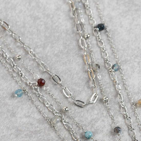  Ten Thousand Villages 목걸이/팬던트 만 마을 난다 레이어드 비즈 목걸이 - OTHER BRANDS