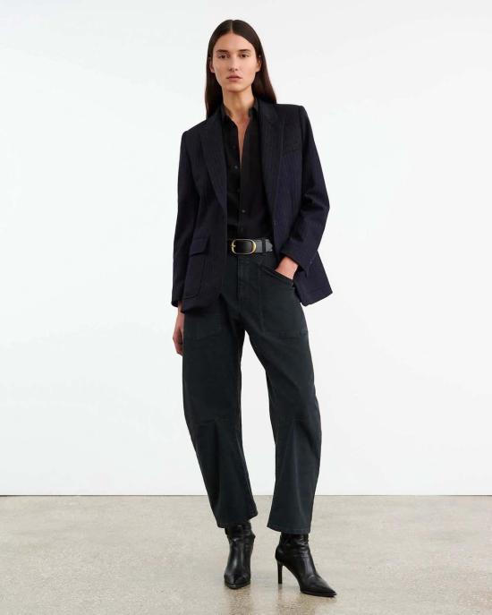  닐리로탄 스트레이트 팬츠 닐리 로탄 숀 팬츠 카본 - NILI LOTAN