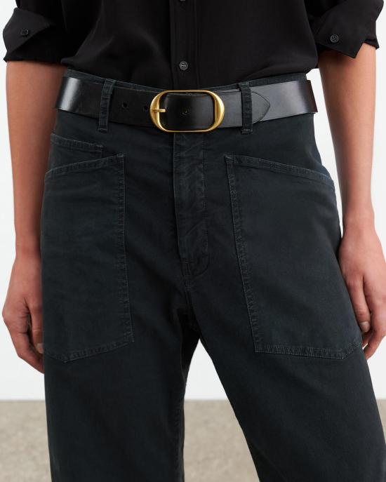  닐리로탄 스트레이트 팬츠 닐리 로탄 숀 팬츠 카본 - NILI LOTAN