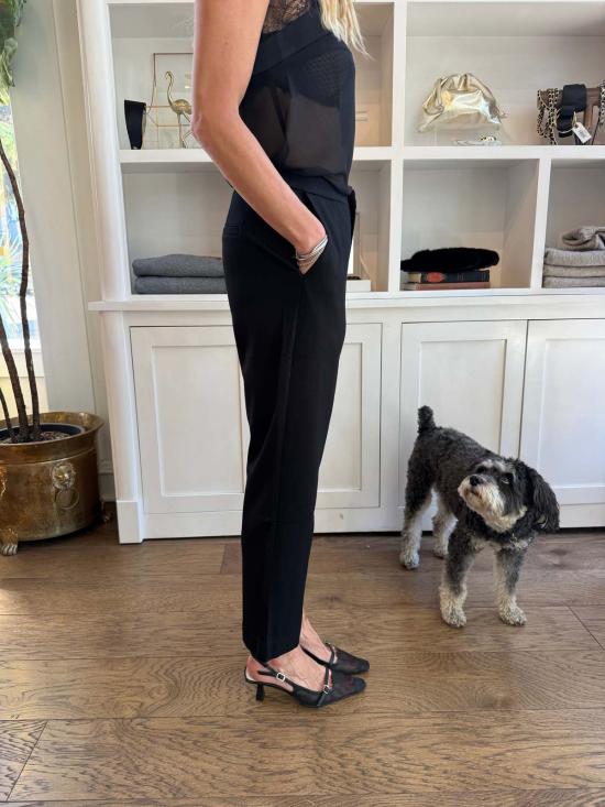  elodie 스트레이트 팬츠 엘로디 마틴  블랙 - OTHER BRANDS