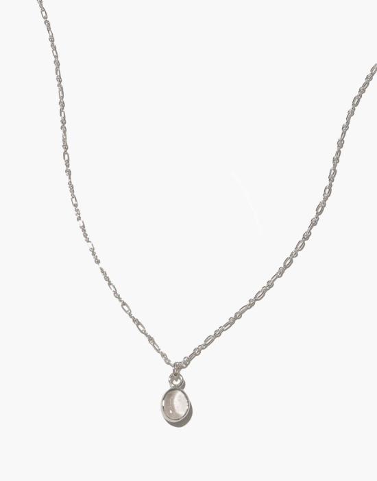  클레드 목걸이/팬던트 타원형 참 목걸이 금/은 - CLED