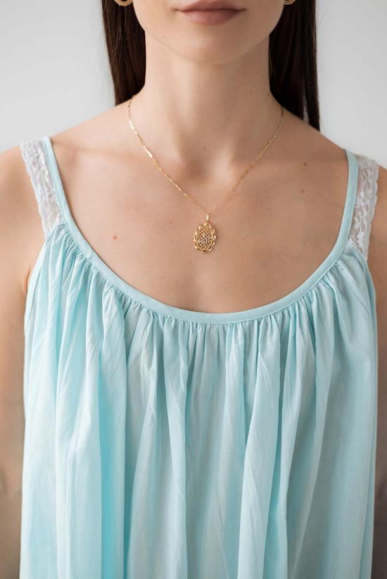  Salua Lingerie 라운지 웨어 살루아 란제리 수잔니타 민소매 가운 - OTHER BRANDS