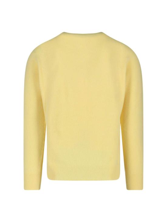  질샌더 스웨터 질 샌더 버진 울 크루넥  옐로우 - JIL SANDER