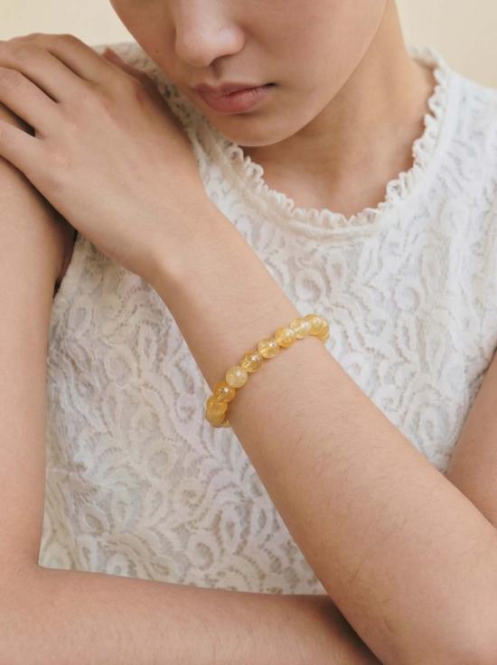  세레 팔찌 세리 매니페스트 컬렉션 어번던스 브레이슬릿 옐로우 - SEREE