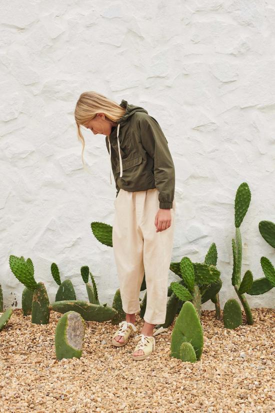  [키즈] Liilu 트레이닝/조거 팬츠 키즈 리일루 데님  에크루 - OTHER BRANDS