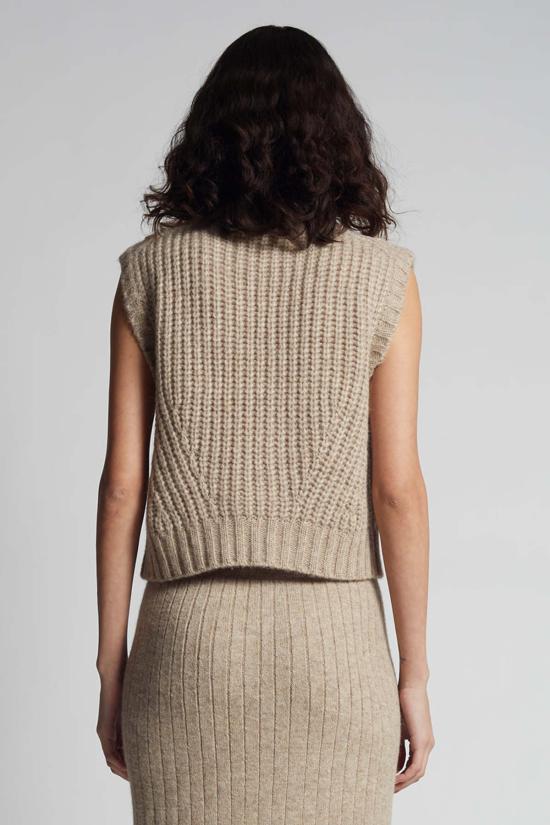  일레븐 식스 민소매 티셔츠 아다 탱크 오트밀 멜란지 - ELEVEN SIX