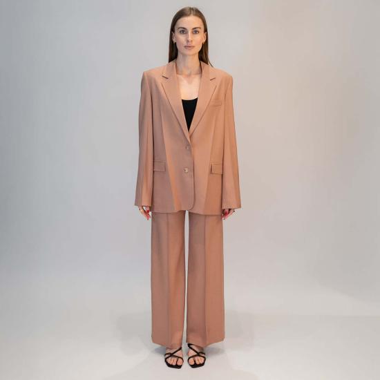  ÁERON 수트 자켓 에론 톤카 싱글 브레스트 블레이저 페일 로즈 - OTHER BRANDS