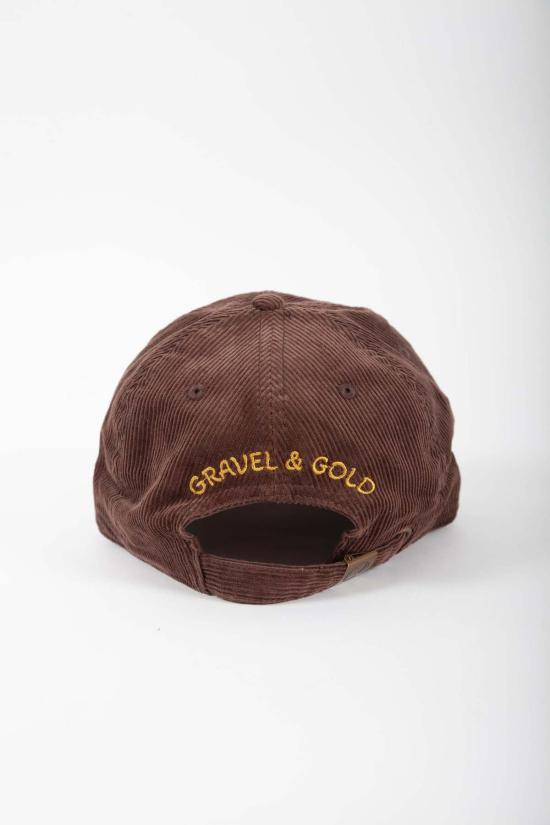  그래블 앤 골드 모자 세일 보트 코듀로이 캡 브라운 - GRAVEL & GOLD