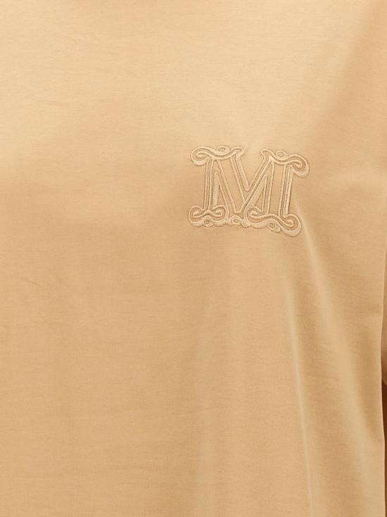 막스마라 반팔 티셔츠 막스 마라 망고 티셔츠 베이지 - MAX MARA