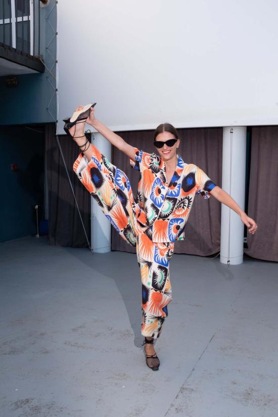  Untitled in Motion 셔츠 Untitled In Motion Ease Top Alchemia Flame - UNTITLED IN MOTION