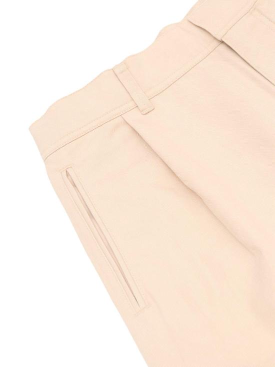  [키즈] 버버리 트레이닝/조거 팬츠 키즈 미드라이즈 스트레이트 레그  베이지 - BURBERRY