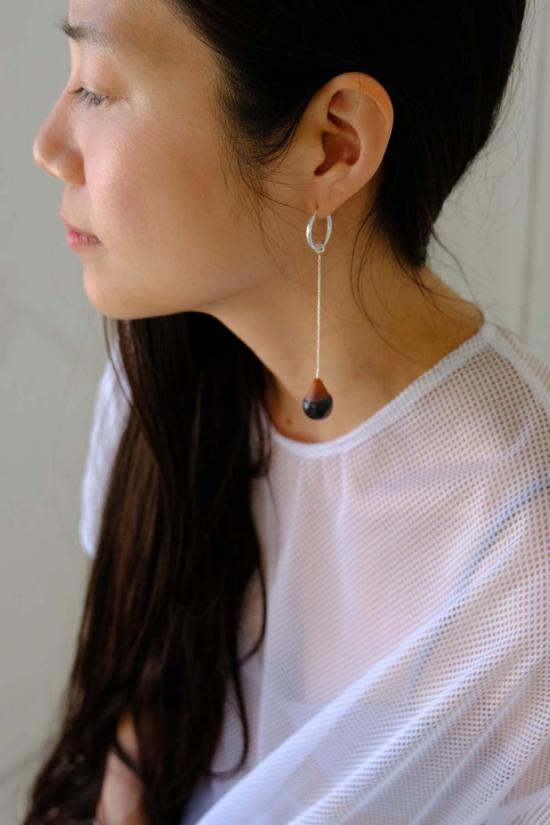  주주메이드 이어링 주주마데 스윙 드롭렛 - JUJUMADE