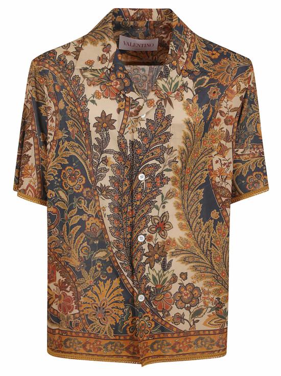  발렌티노 가라바니 반팔 셔츠 Valentino Garavani Camicia 볼링