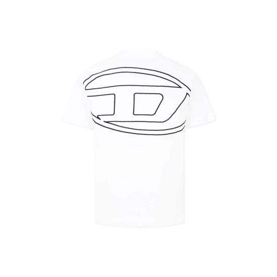  [키즈] 디젤 트레이닝 상의 어린이용  티셔츠 (흰색)