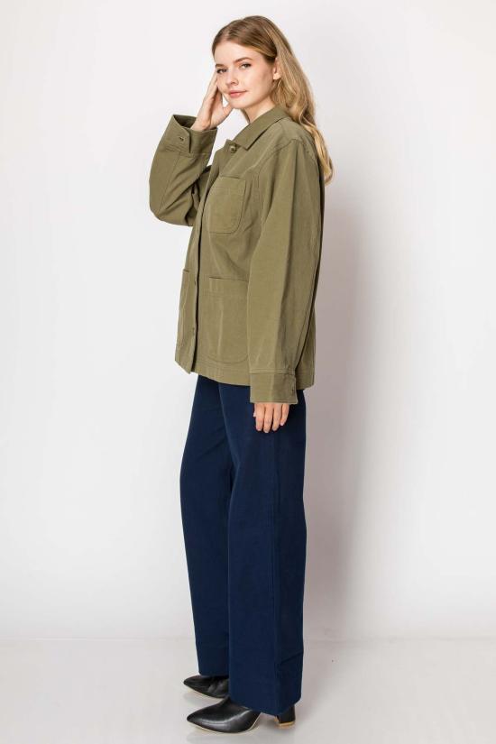  잇이즈웰 LA 자켓 잇이즈웰 L.A. 에브리데이 캔버스 워크 재킷 올리브 - IT IS WELL L.A.