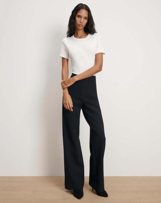  베로니카비어드 스트레이트 팬츠 Veronica Beard 토넬리 팬츠 네이비