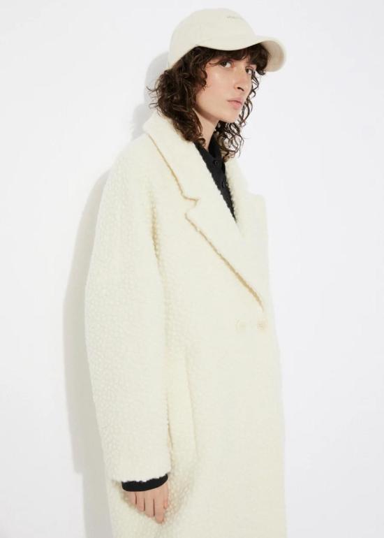  리타 트렌치 코트 로우 세투트 아이스 코트 크림 - RITA