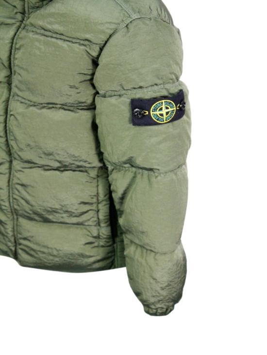  [키즈] 스톤 아일랜드 자켓 키즈  재킷 베르데 세이지 - STONE ISLAND