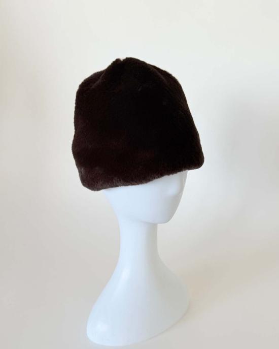  클라이드 모자 인조 모피 토크 밍크 - CLYDE