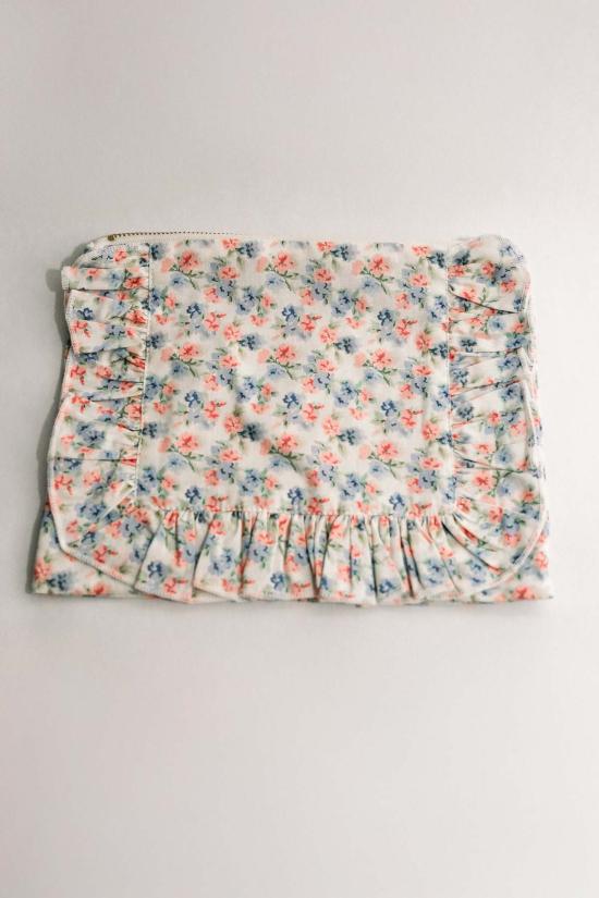  [키즈] Piper&Cloth 침구 키즈 파이퍼 & 클로스 플로럴 파우치, 작약 & 블루벨