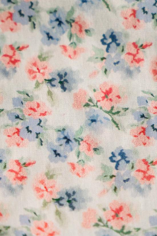  [키즈] Piper&Cloth 침구 키즈 파이퍼 & 클로스 플로럴 파우치, 작약 & 블루벨 - PIPER&CLOTH