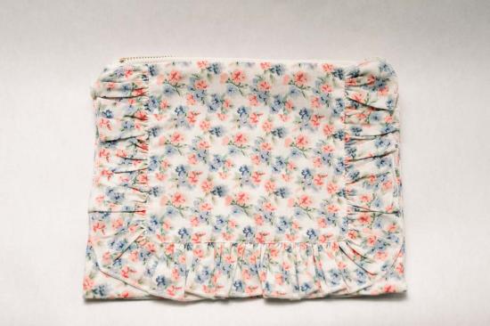  [키즈] Piper&Cloth 침구 키즈 파이퍼 & 클로스 플로럴 파우치, 작약 & 블루벨 - PIPER&CLOTH