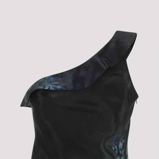 26SS 조르지오 아르마니 롱 원피스 GW002995 TE20812 FC005 BLACK BEAUTY - GIORGIO ARMANI