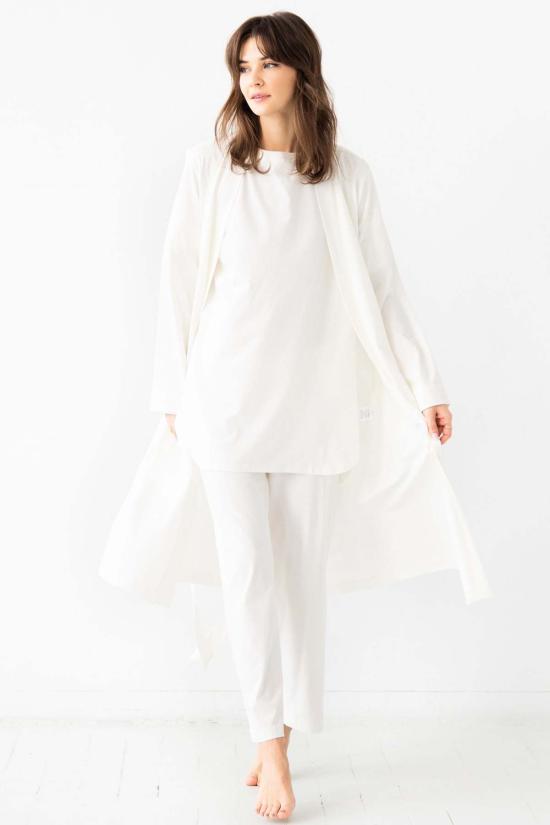  Salua Lingerie 라운지 웨어 살루아 란제리 이지 보트넥 나이트셔츠 - SALUA LINGERIE