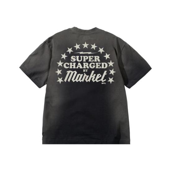  마켓 반팔 티셔츠 슈퍼차지드 티셔츠 - MARKET