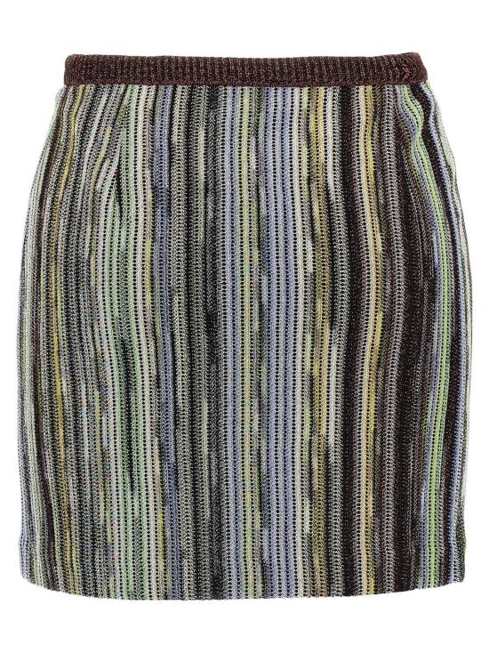  미소니 숏 스커트 미쏘니 카퍼도니 스커트 멀티컬러 - MISSONI