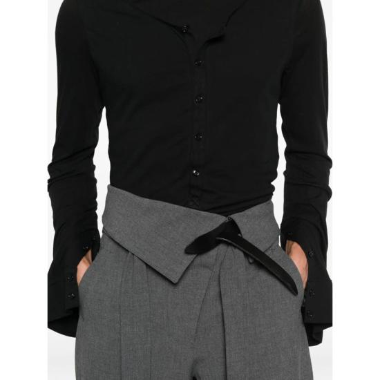  앤 드뮐미스터 스웨터 Ann Demeulemeester  블랙 - ANN DEMEULEMEESTER