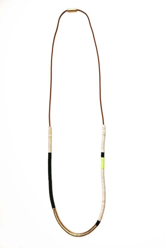  줄리 테브노 목걸이/팬던트 줄리 테베노 미디엄 이시안 목걸이 금도금 - JULIE THEVENOT