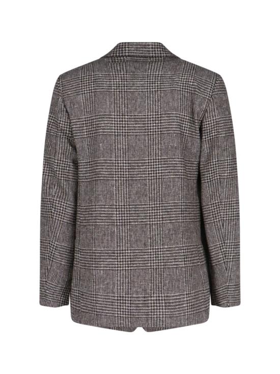  골든구스 수트 자켓 골든 구스 싱글 브레스티드 블레이저 브라운 - GOLDEN GOOSE