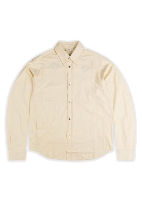  오트리 자켓 헤링본 오버셔츠