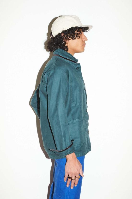  리미티드 에디션 자켓 한정판 프랑스 작업복 재킷 세이지 색상 - LIMITED EDITION