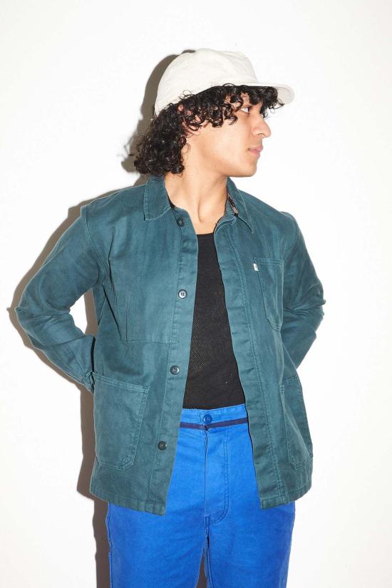  리미티드 에디션 자켓 한정판 프랑스 작업복 재킷 세이지 색상 - LIMITED EDITION