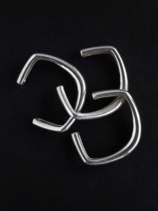  MAANCY 커프스 링크/타이 홀더 마안시 사선 팔찌 - OTHER BRANDS