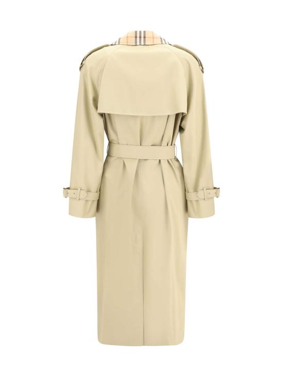  버버리 트렌치 코트 캐슬포드  (아카이브 체크 칼라) - BURBERRY