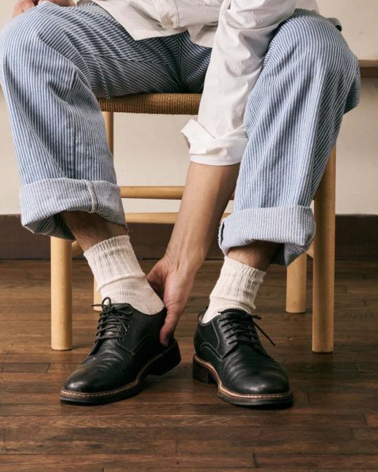  Yahae 양말 야하에 와시 유기농 면 골지  내추럴 - OTHER BRANDS