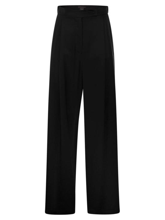  막스마라 스트레이트 팬츠 막스 마라 실크 플레어 팬츠 네로