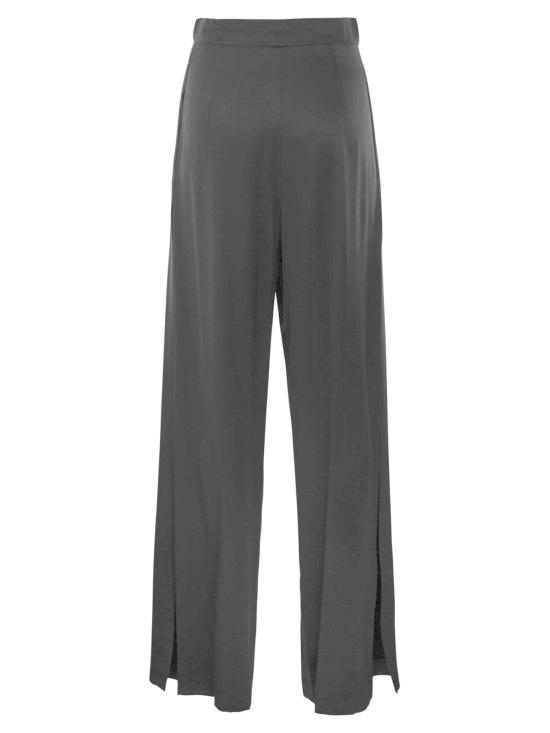  막스마라 스트레이트 팬츠 막스 마라 실크 플레어 팬츠 네로 - MAX MARA