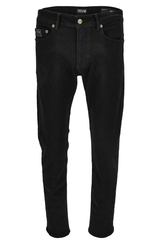  베르사체 데님 팬츠 진 쿠튀르 데님 진 블랙