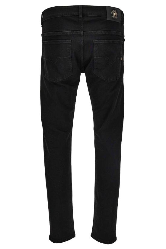  베르사체 데님 팬츠 진 쿠튀르 데님 진 블랙 - VERSACE